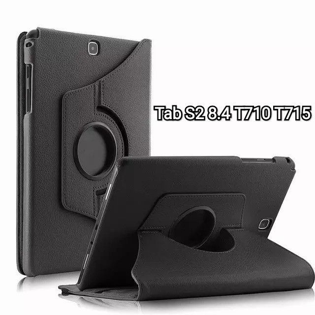 SAMSUNG TAB S2 8.0 FLIP COVER SARUNG TAB T710 T715 ROTARY LEATHER CASE UNCLEJACOB