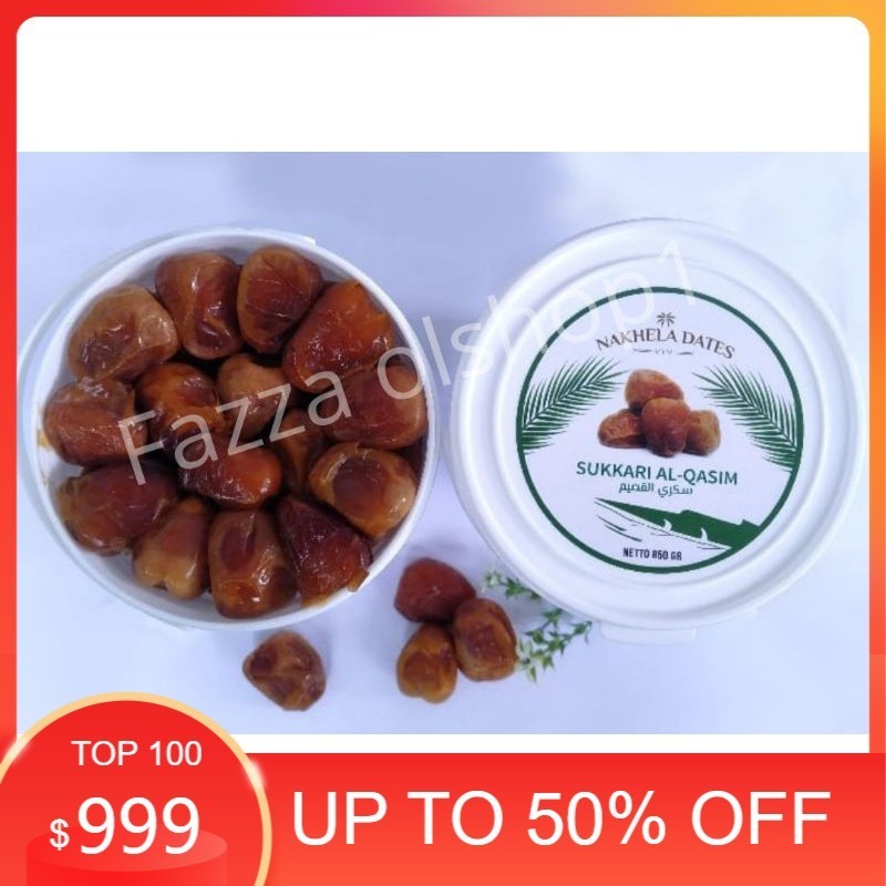 

Kurma SUKARI EMBER Al-Qassim Nakhela dates 850Gr