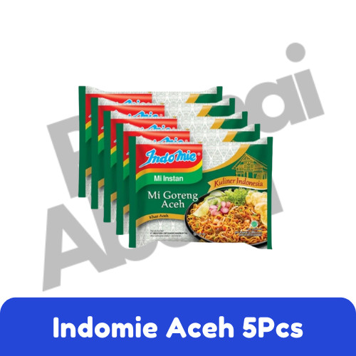 

INDOMIE MI GORENG ACEH 5 PCS 90G NOODLE MIE INSTAN