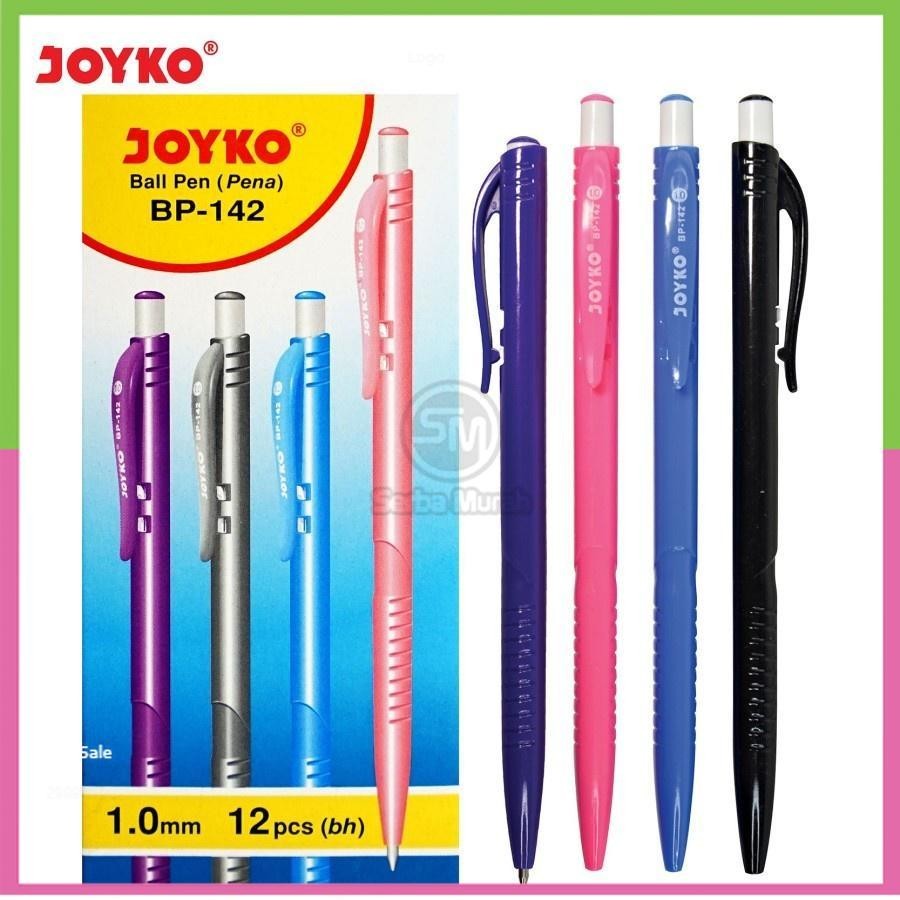 

Ball Pen Pulpen Pena Joyko BP-142 1.0 mm 1 Pack / 12Pcs