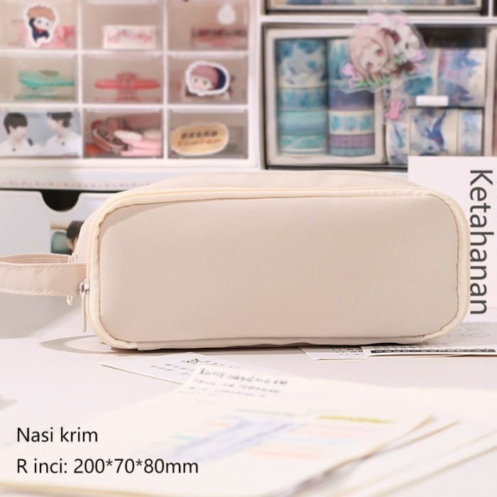 

✨LARIS✨ -Large Capacity Kawaii Pencil Cases flip Pencil Bag Pouch Holder Box - Large Capacity