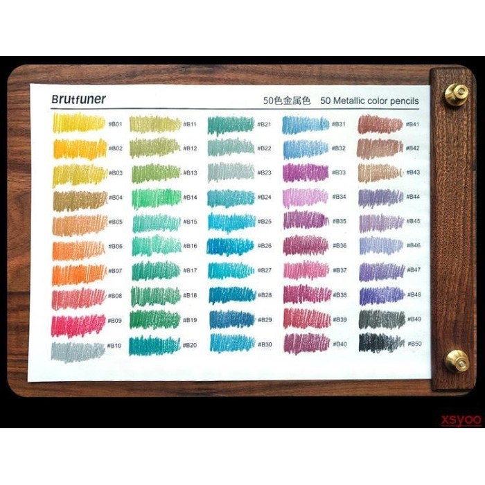 

✨LARIS✨ -Pensil Warna Brutfuner 50 Metallic Colored Pencil New edition