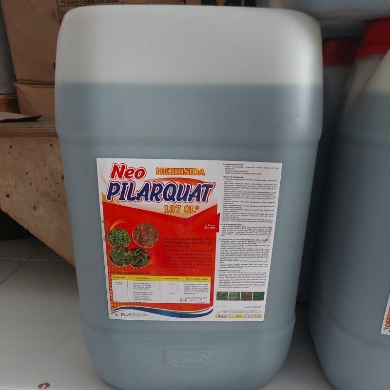 Herbisida Kontak Parakuat 137SL Neo Pilarquat Herbisida 20 liter 100% original