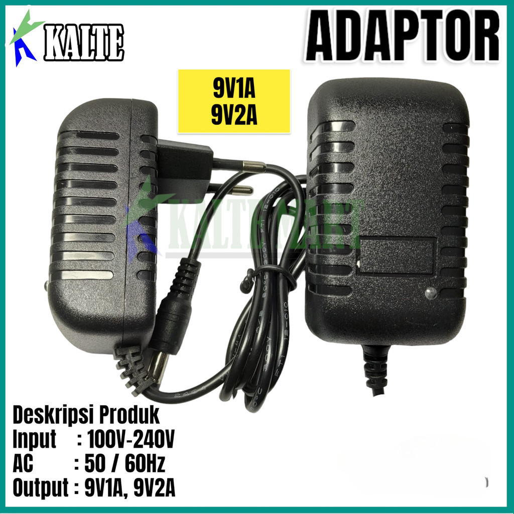 Adaptor 9v 1a 9v 2a Power Supply 9v 1A 9v 2A Adapter 9V 1A 9V 2A