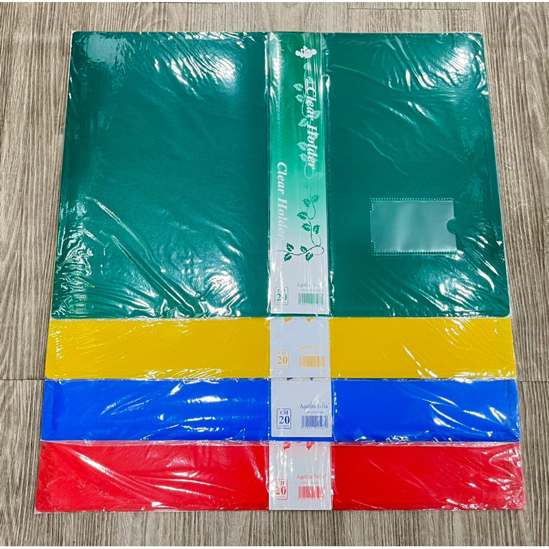 

Clear Holder Map Holder Document Keeper 20 dan 40 Pocket F4 Folio - ABO