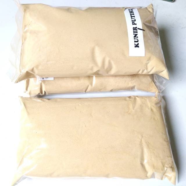 

Bubuk Kunyit Putih 500gr / Bubuk Kunir Putih Asli Murni