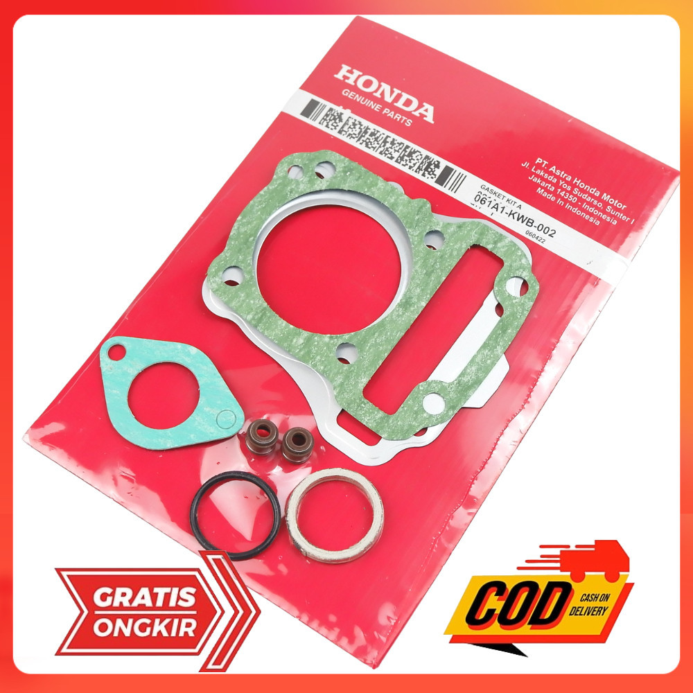 Top Set Paking Blok Mesin Honda Blade & Revo 110 KWB sperepart motor
