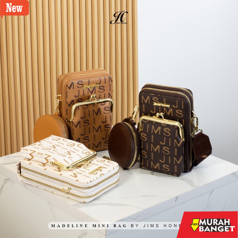 tas selempang wanita shopee haul JIMS HONEY TAS MINI MADELINE BAG