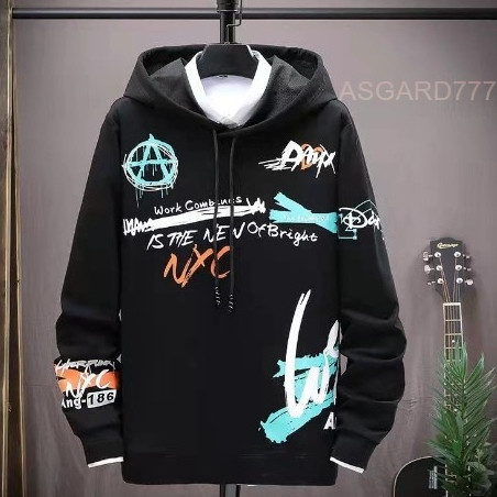 COD//DS// Hoodie NYC Motif Sablon Hoodie Distro