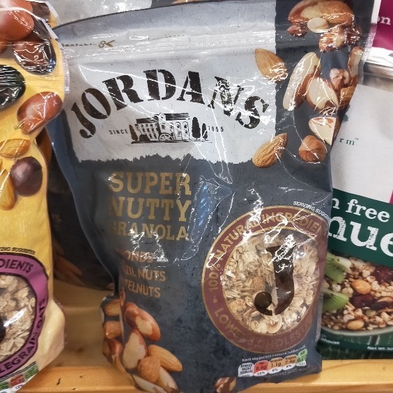 

jordans super nutty Granola cereal sereal 750gr