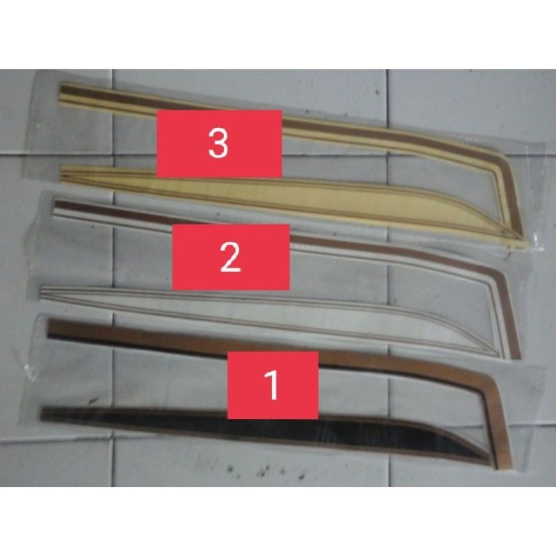 Sticker striping Honda gl 100 decal