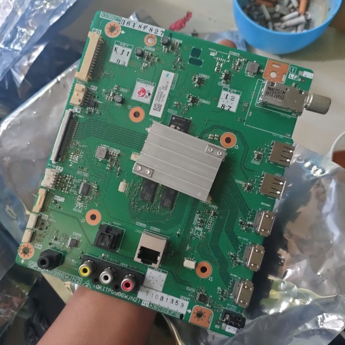 MB NEW  BARU - MAINBOARD - MESIN SMART TV SHARP 4T-C60BK1X - 4TC60BK1X - 4T C60BK1X