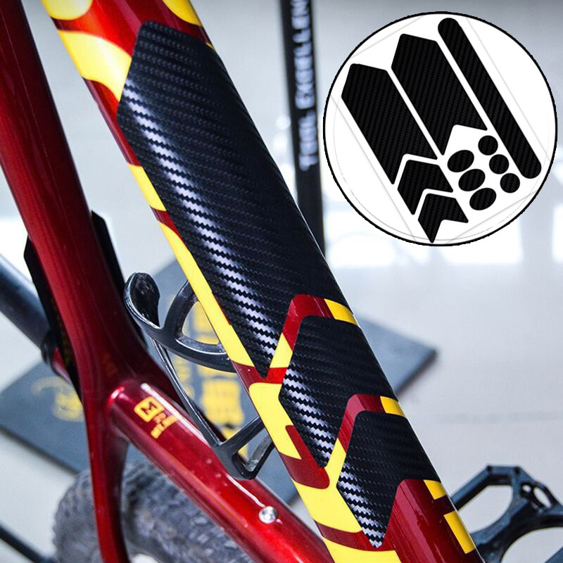 STICKER SEPEDA ANTI GORES CARBON STIKER FRAME  PELINDUNG RANGKA SEPEDA MTB SEPEDA LIPAT