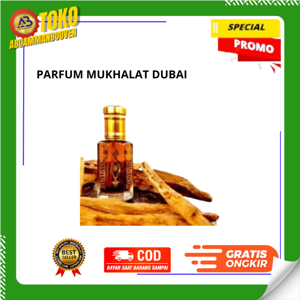 original Parfum Mukhalat Dubai Original Import Arab Saudi | Parfum Dobha Aroma MUKHALAT DUBAI Origin