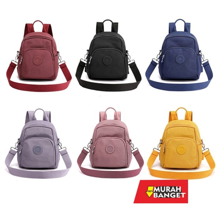 tas ransel wanita import RANSEL WANITA IMPORT CHIBAO 2IN1 4532# - MAROON