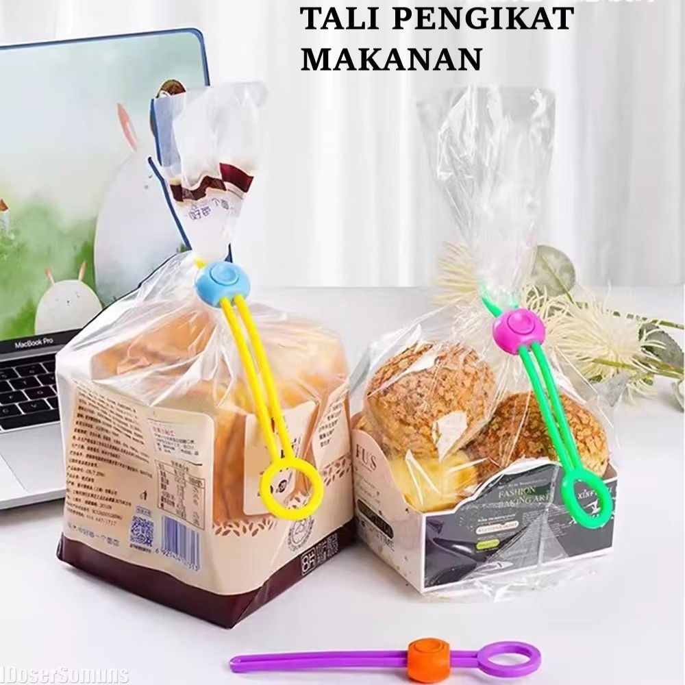 DAS Klip Penyegel Makanan Tali Pengikat Sealer Kantong Plastik Makanan Adjustable