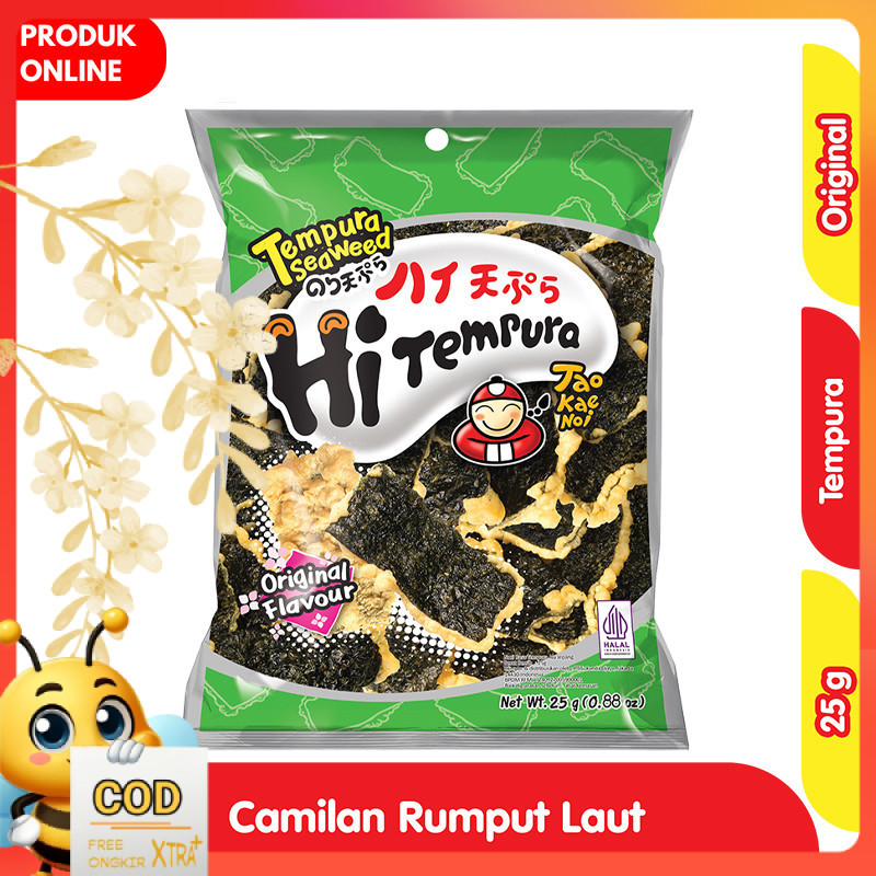 

Tao Kae Noi Tempura Seaweed Original 25 g