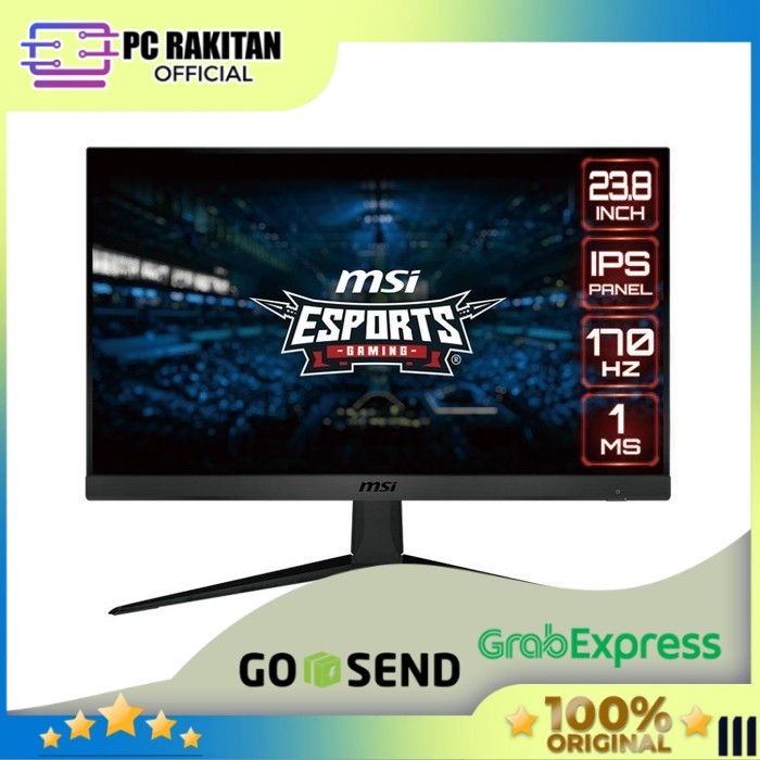 MSI Monitor Gaming 24" Optix G2412 IPS 170Hz
