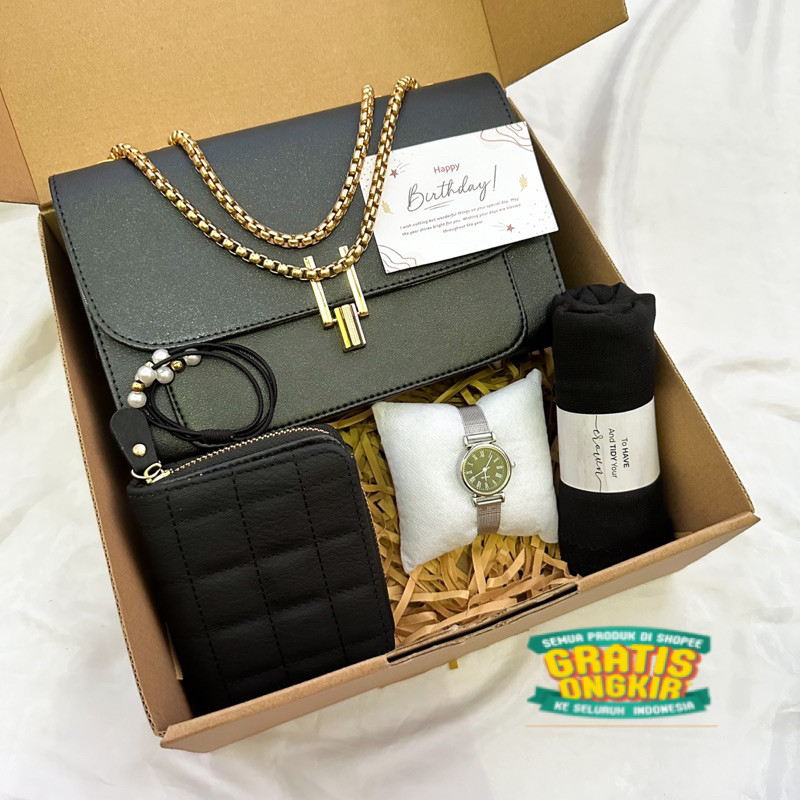 

[B7670]HAMPERS GIFT BOX TAS CEWEK KADO ULANG TAHUN/KADO PACAR/KADO WEDDING/KADO AYANG/KADO ANNIVERSARY/KADO VALENTINE/KADO IBU/KADO ISTRI/KADO MERTUA/KADO GURU/HAMPERS LEBARAN/HAMPERS RAMADHAN/KADO BESTIE/KADO WISUDA/KADO SIDANG/ langsung proses