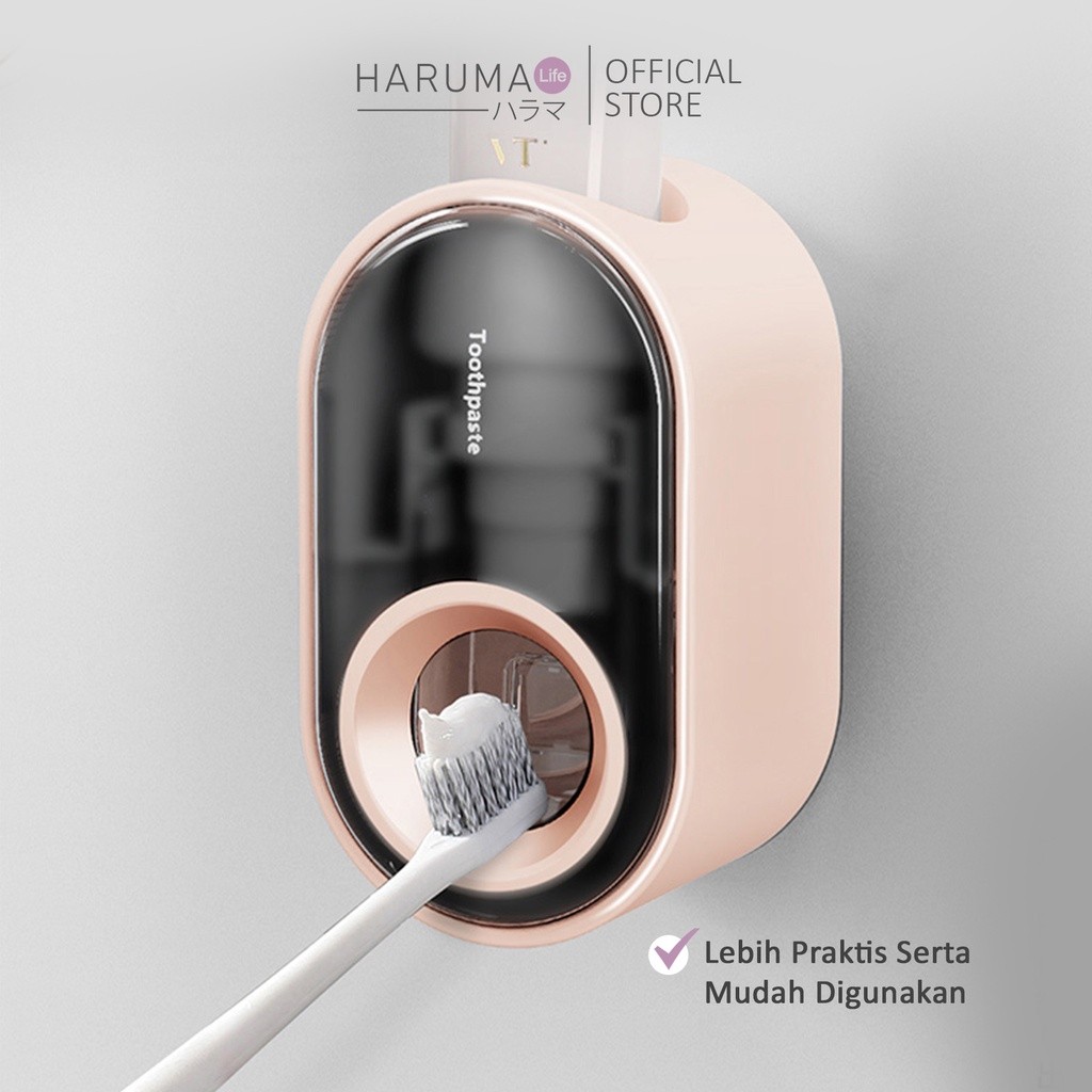 HRM - Dispenser Pasta Gigi JM011 / Dispenser Odol / Tempat Pasta Gigi / Tempat Odol / Dispenser Past