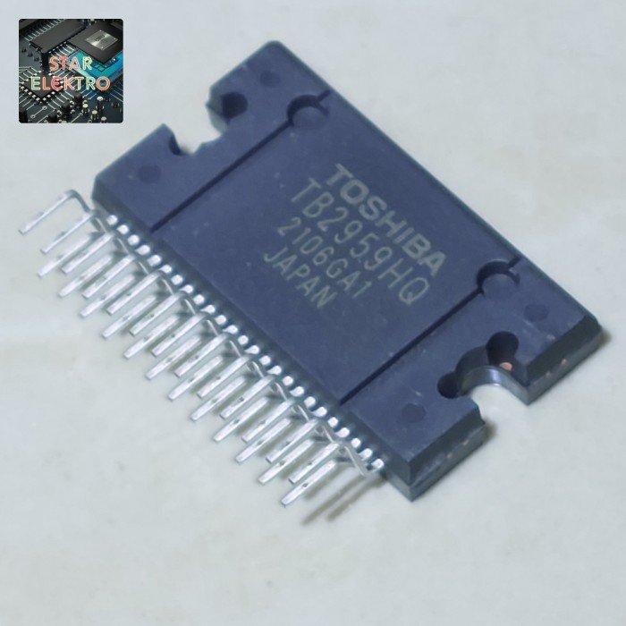 DnG27 TB2959HQ Zip-25 Toshiba IC Audio Mobil BTL 4-Channel 47W TB2959 HQ TB 2959 2959HQ Power Amplif