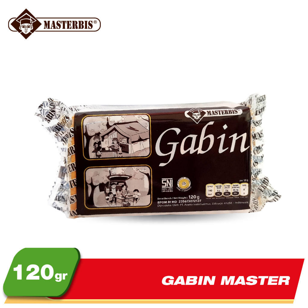 

Masterbis Gabin Master 120g pusat grosir jajan lebaran murah meriah