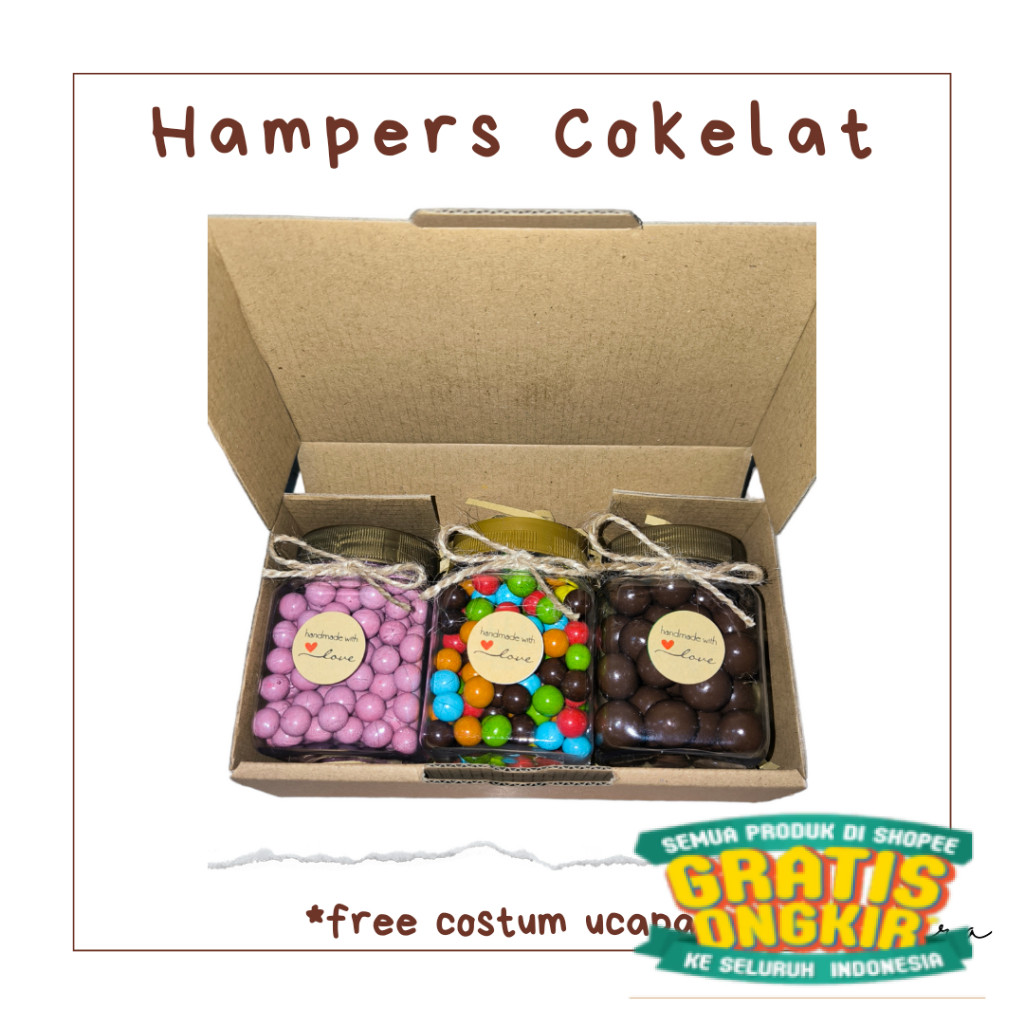 

HAMPERS COKELAT SPECIAL HAMPERS MAKANAN SNACK PERMEN MURAH BINGKISAN HARI RAYA HAMPERS IDUL FITRI NATAL IMLEK TAHUN BARU VALENTINE/ keluarga oleh oleh