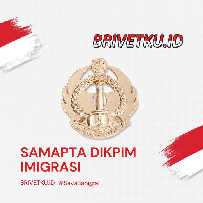 P R O M O Pin/Brivet Samapta DIKPIM Imigrasi Exclusive