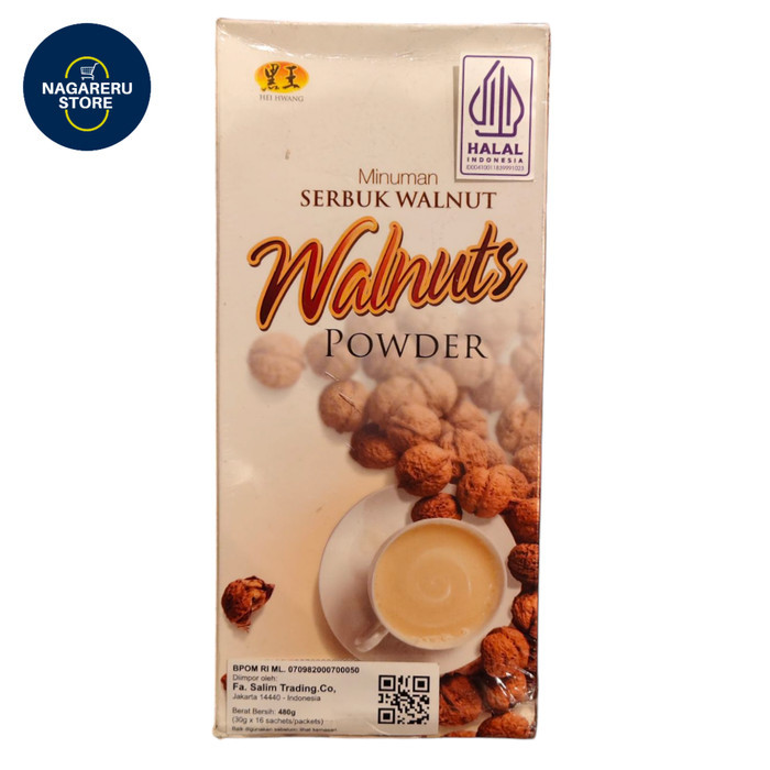 

Hei hwang walnuts powder (minuman serbuk walnut) 480gr