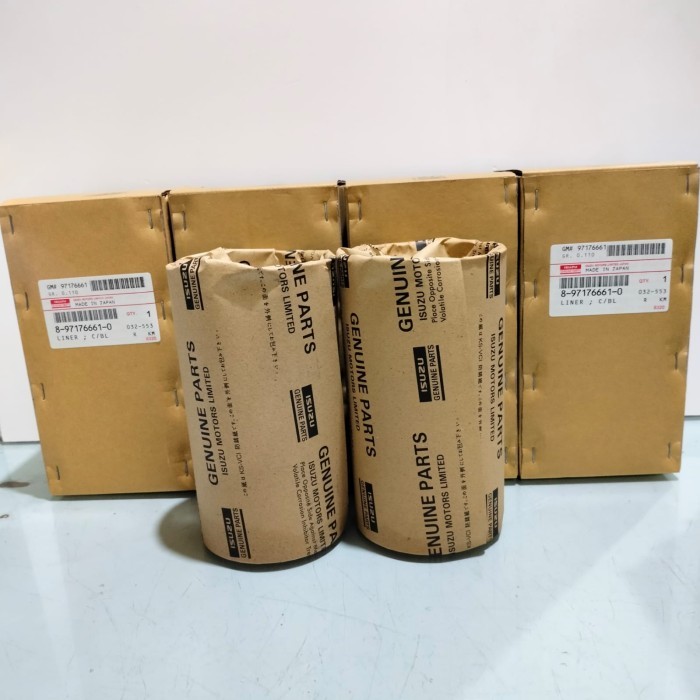 Liner c/bl liner only boring mesin isuzu c190 oem jp quality