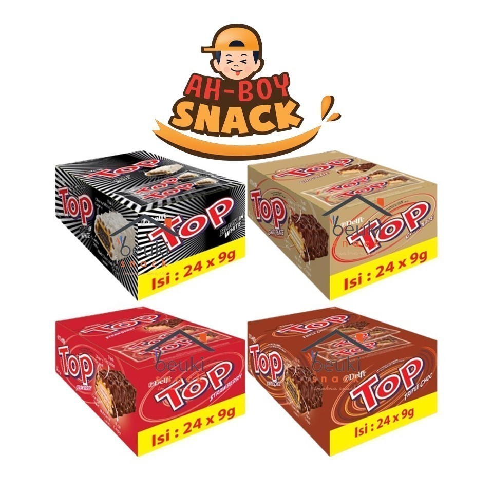 

WAFER TOP BOX ISI 24 pcs X 9 GRAM - DELFI