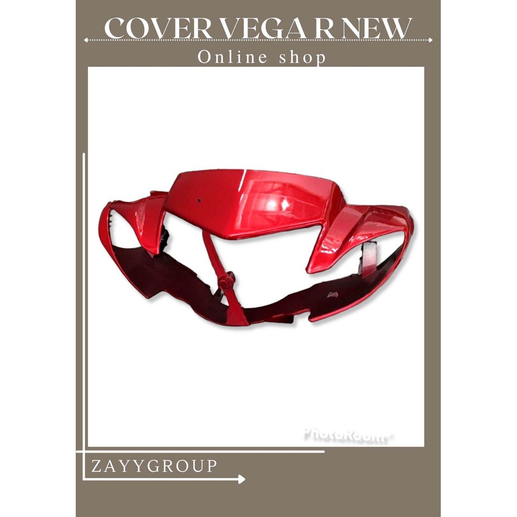 Batok Pala Depan Yamaha Vega R New Maroon