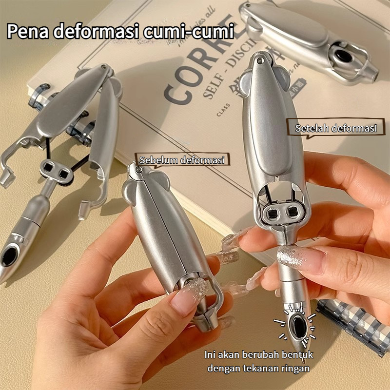 

Pena Transformasi Trendy/Pena Dekompresi Otomatis Alat Tulis Menyenangkan/Pena Gel Squid yang Imut