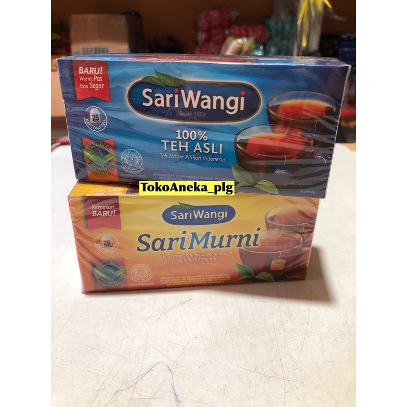 

Sariwangi Teh Asli - isi 25 x 1.85 g