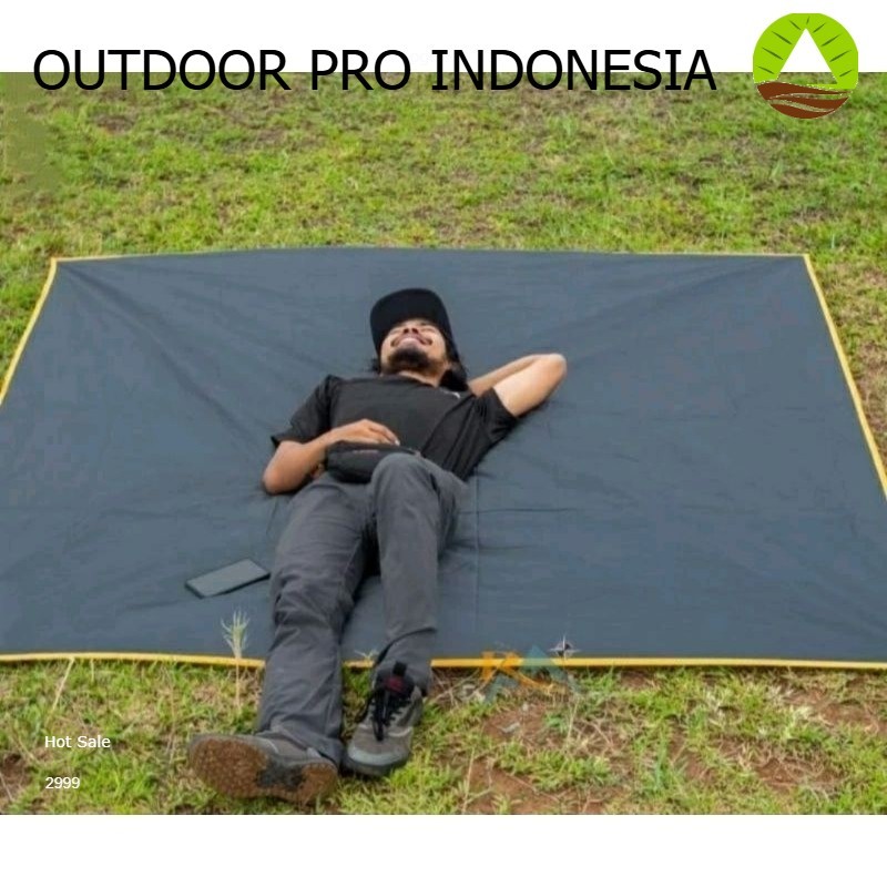 (COD) FOOTPRINT ALAS TENDA 4 ORANG  WATERPROOF