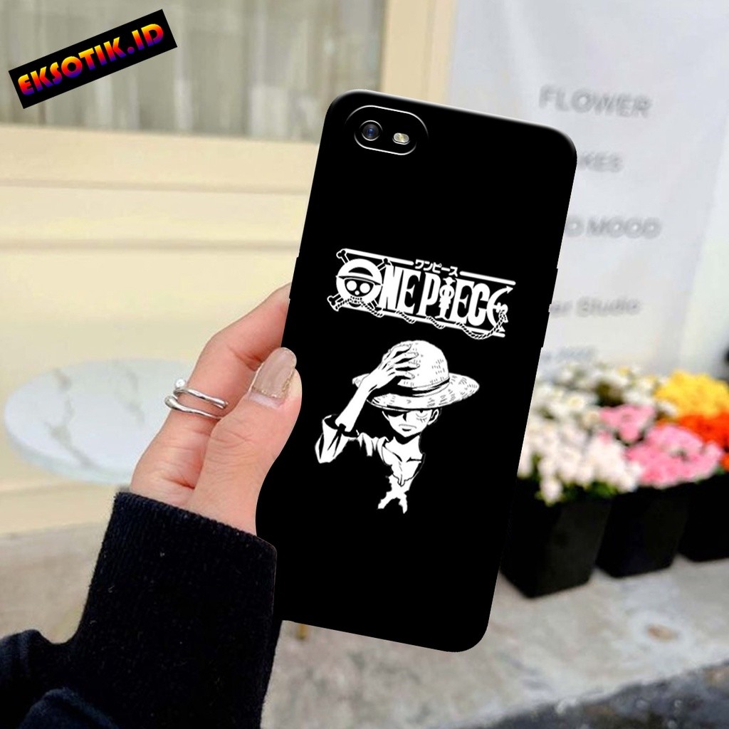 Case OPPO A1K - Eksotik.id - Casing OPPO A1K - Case LUFFY - Silicon Skin Handphone - Silikon OPPO A1