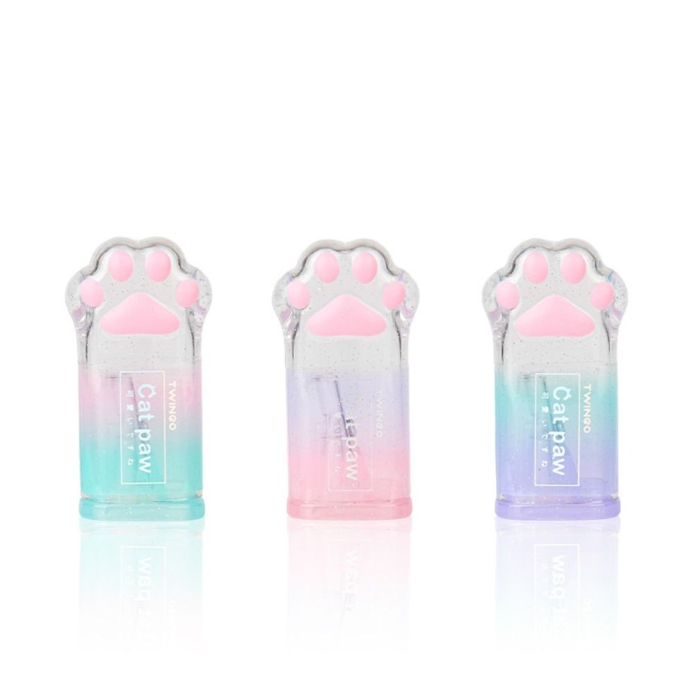 

Cute Cat Claw Pencil Sharpener Portable Creative Stationery Supplies Gradient Color Lovely School Supplies Student Stationery