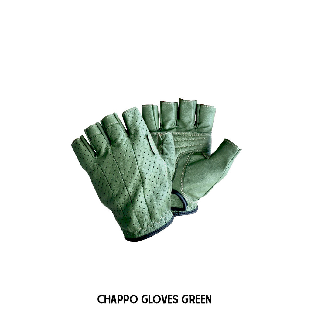 NORTHY GLOVE CHAPPO GREEN - HALF FINGER
