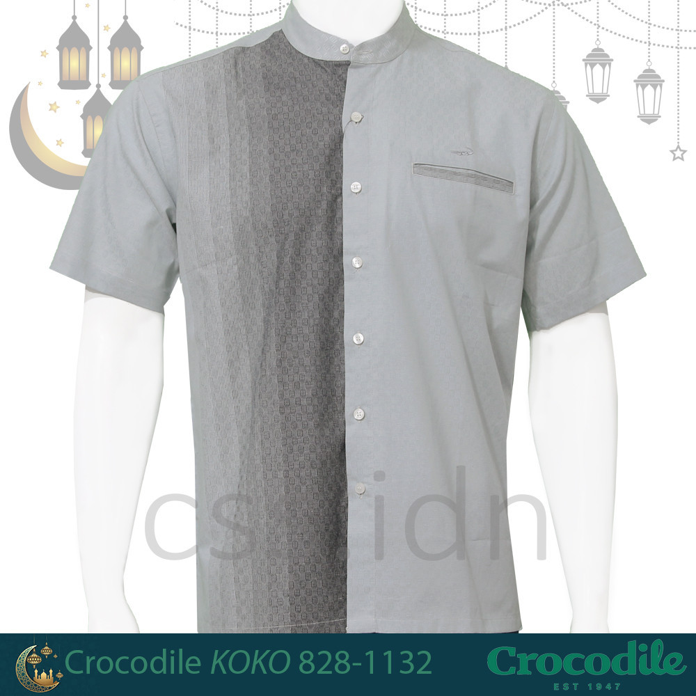 Kemeja KOKO Pria Lengan Pendek Crocodile 828-1132