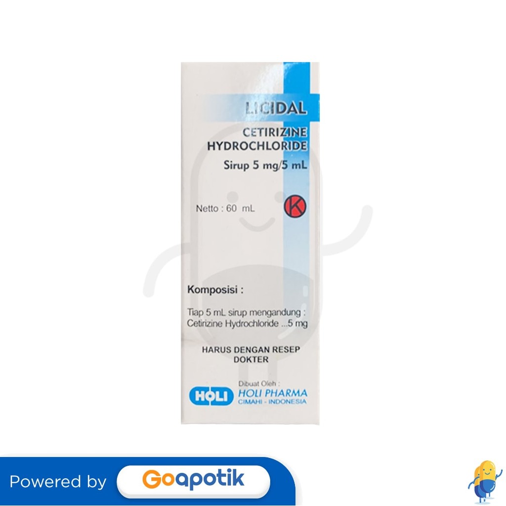 Licidal 5 Mg/5 Ml Syrup 60 Ml