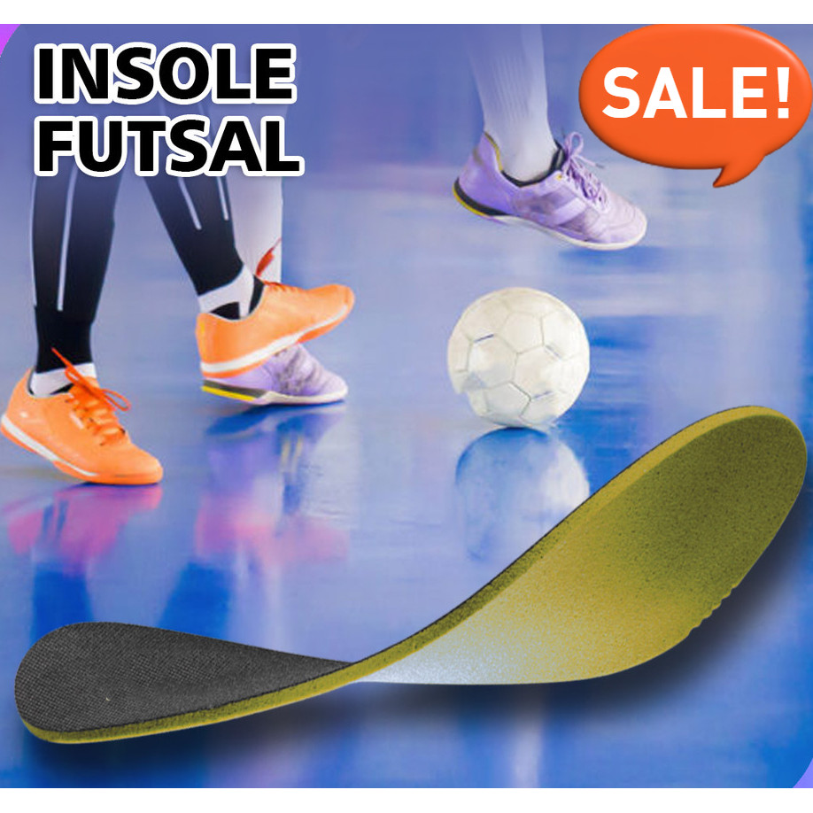sport Sepasang insole sepatu bantalan alas kaki olahraga futsal bola