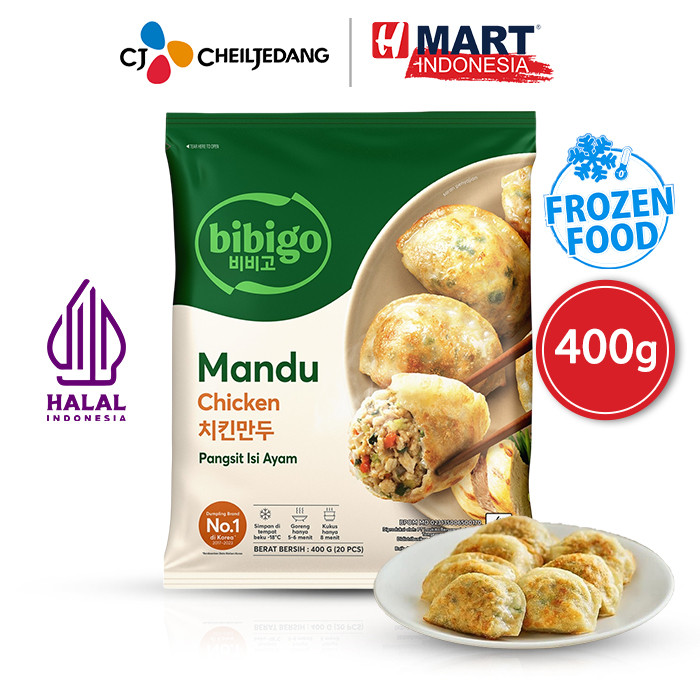 

CJ BIBIGO Mandu Chicken - Pangsit isi Ayam 400g