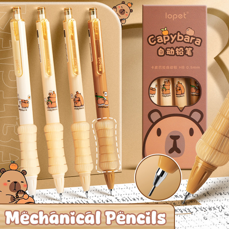 

0.5 Sharp Mechanical Pencils Cute Automatic Pencil Kit Replaceable Pencil Lead Kawaii Children'S Stationery School Supplies