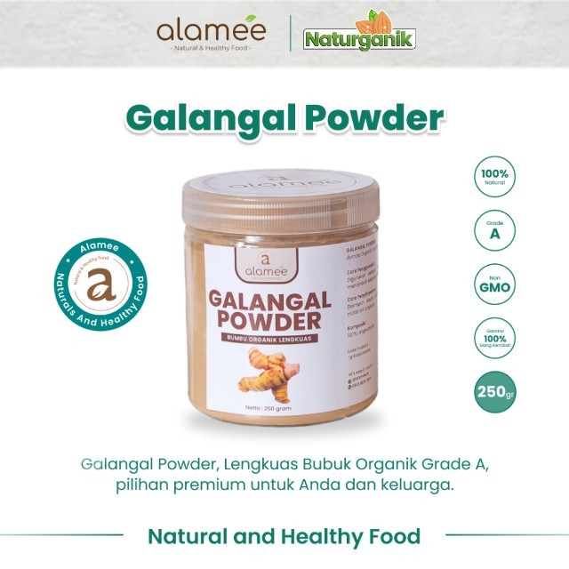 

ALAMEE Lengkuas Bubuk Bumbu Dapur Instan Galangal Powder Murni Asli Seasoning Naturganik