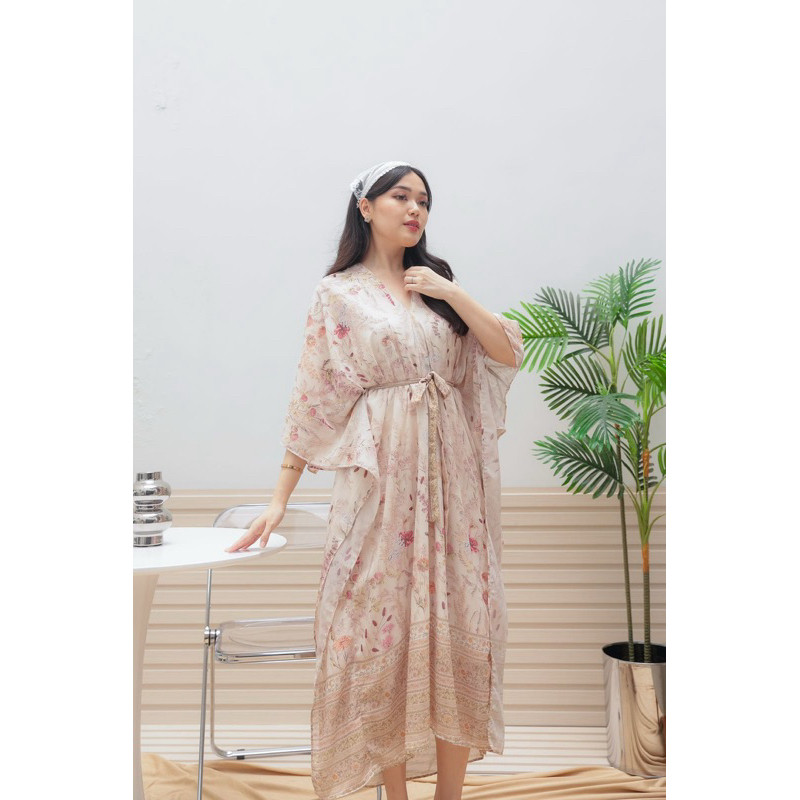 BABESWEAR - Nabila KAFTAN abaya DRESS gamis pesta wanita jumbo big size maternity pesta kondangan br