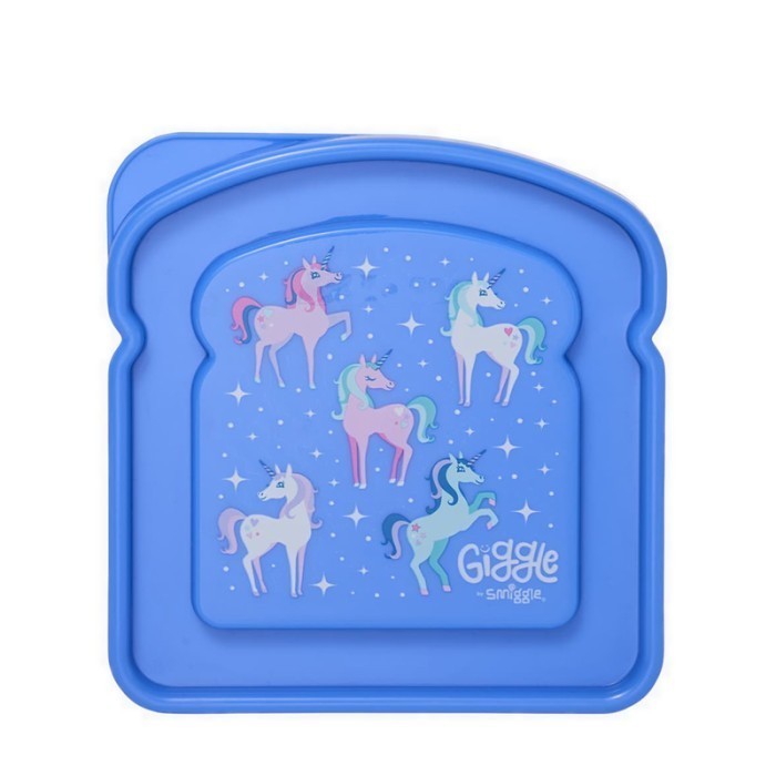 

Smiggle Giggle 9 Sandwich Container - IGL454389PUR