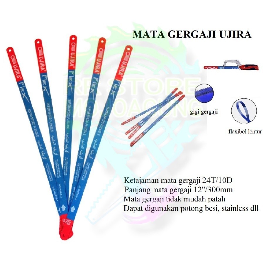 Mata gergaji Besi 24T mata gergaji Kayu Plastik Besi 12 Inch