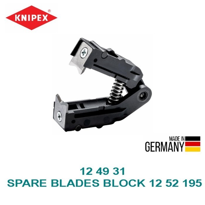 

Pisau Pengganti 12 49 31 Spare blades block for 12 52 195
