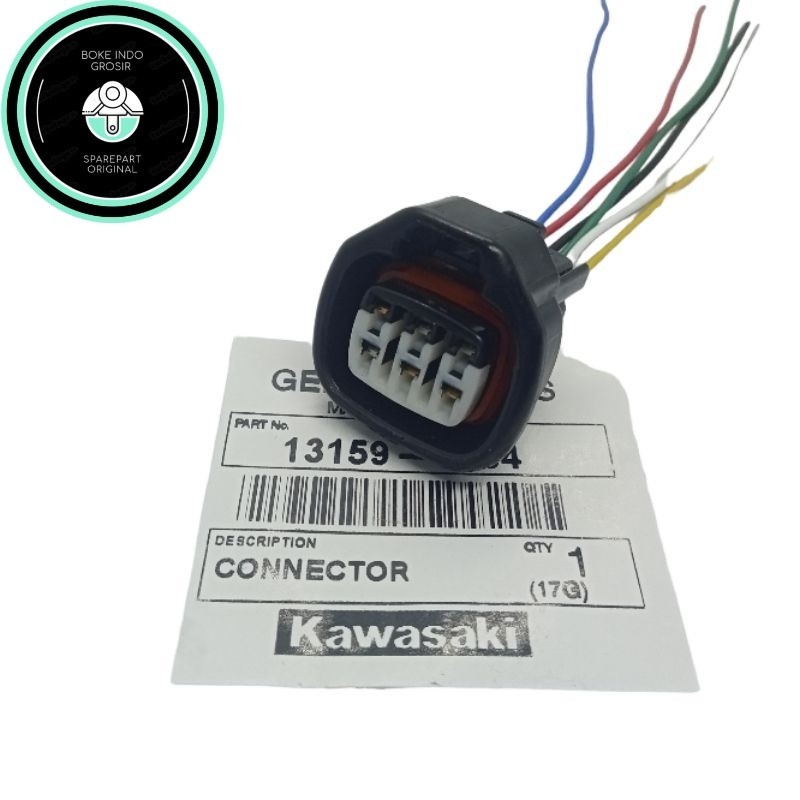 SOKET KOSONG PIN 6 ORI SOKET CDI KAWASAKI NINJA SATRIA MOBIL MOTOR UNIVERSAL