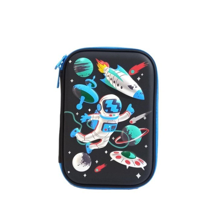 

New Arrival Pensil Case kotak pensil motif Spiderman/Ironman/Captan America - KP PLY HITAM